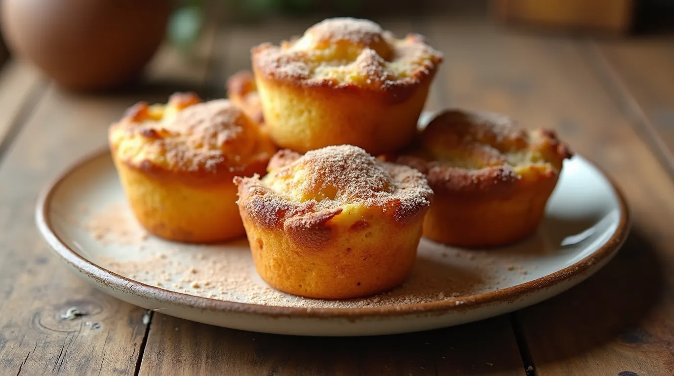 Cinnamon Sugar French Toast Muffins